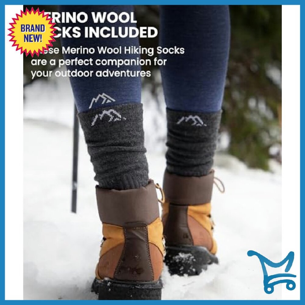 Midweight Merino Wool Base Layer Set - Thermal Un… - image 7